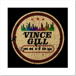 Graphic Vince Name Retro Distressed Cassette Tape Vintage Posters and Art